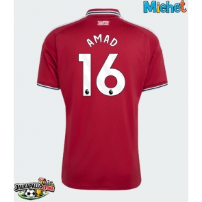 Manchester United Amad Diallo #16 Kotipaita 2026-27 Lyhythihainen
